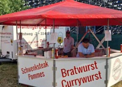 Schwenkgrillpavillon